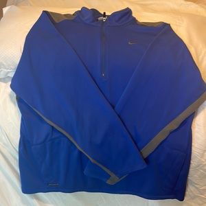 Mens Nike half zip size X-Large
